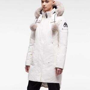 MOOSE KNUCKLES ORIGINAL STIRLING SHEARLING TRIM PARKA